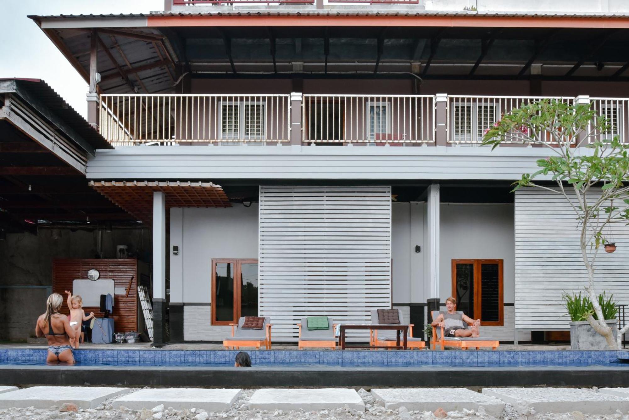 Oseda Nias Surf House Hotel Hilibotodane Luaran gambar