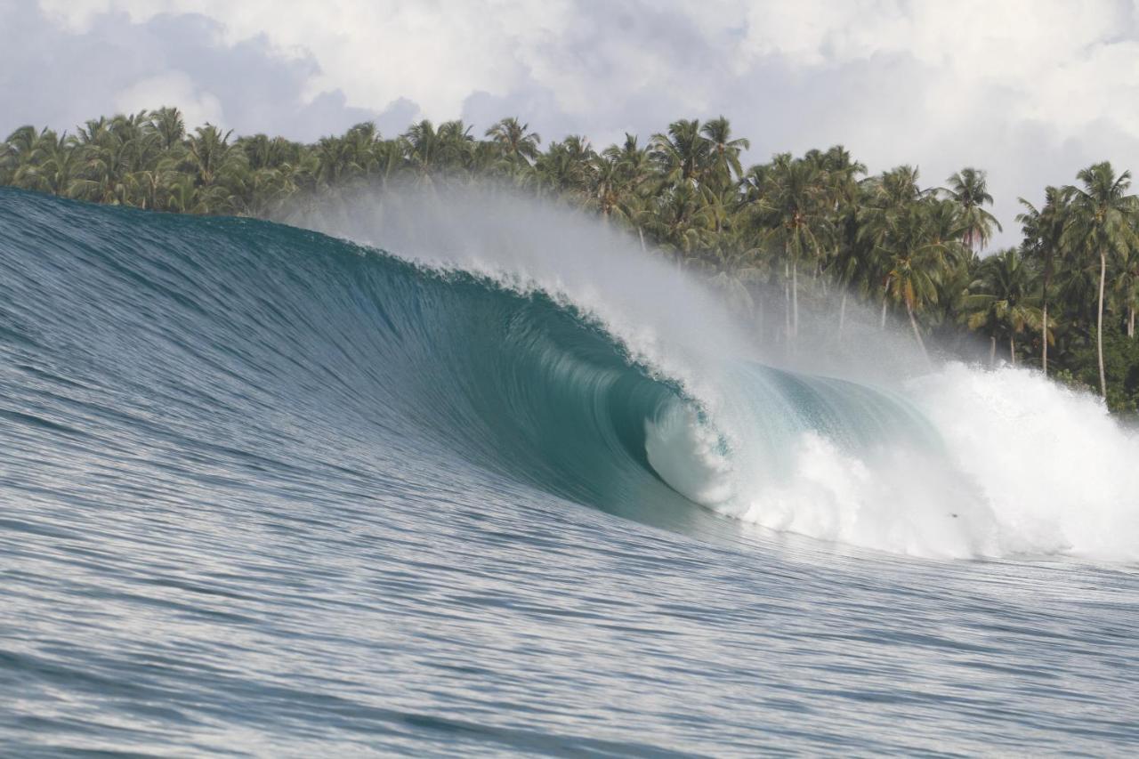 Oseda Nias Surf House Hotel Hilibotodane Luaran gambar